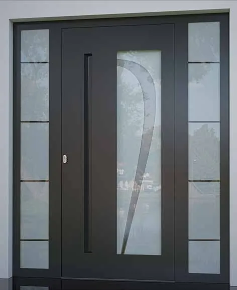 Haustür AluGlass Line Haustür Nr. 609